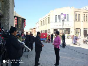 張存有受邀中央電視臺(tái)拍攝百年老店鋪、讓大家記住鄉(xiāng)愁